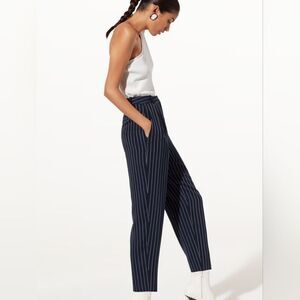 Aritzia Babaton Modesto Pants In Blue Size 4
